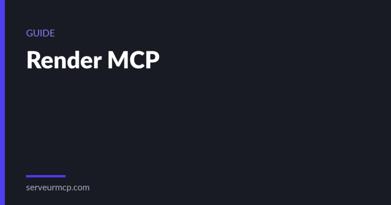 Render MCP : guide et tutoriel